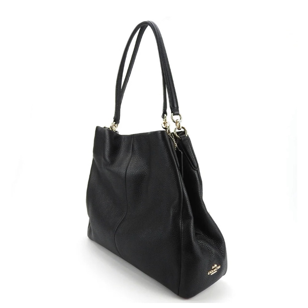 Vintage Coach Large Madison Phoebe Leather Shoulder Bag